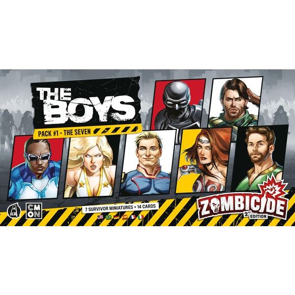 Zombicide 2. Edition - The Boys Pack #1 The Seven - Brettspiel-Erweiterung