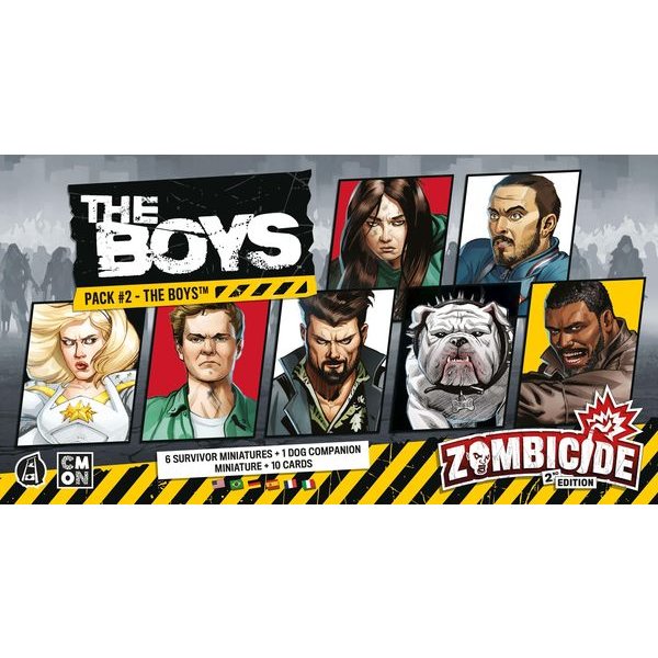 Zombicide 2. Edition - The Boys Pack #2 The Boys - Brettspiel-Erweiterung