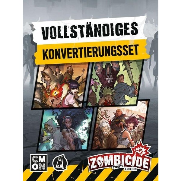 Zombicide 2. Edition - Vollst&auml;ndiges Konvertierungsset - Brettspiel-Erweiterung
