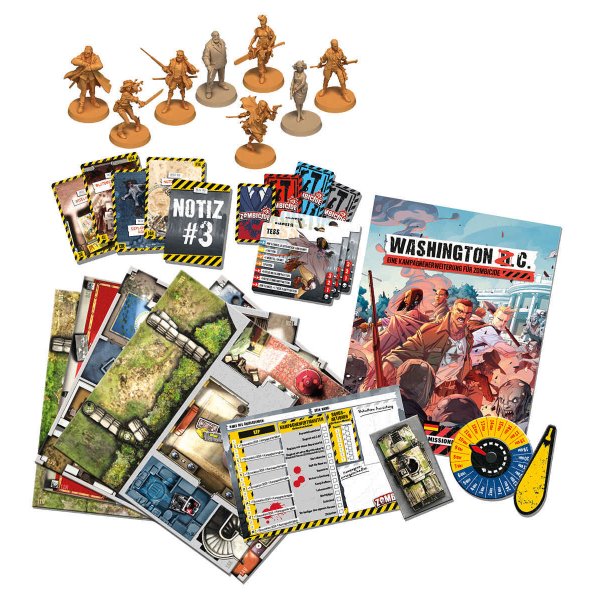 Zombicide 2. Edition - Washington Z.C. - Brettspiel-Erweiterung