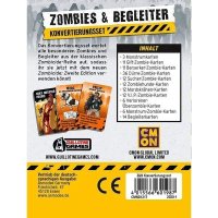 Zombicide 2. Edition - Zombies &amp; Begleiter (Konvertierungsset) - Brettspiel-Erweiterung