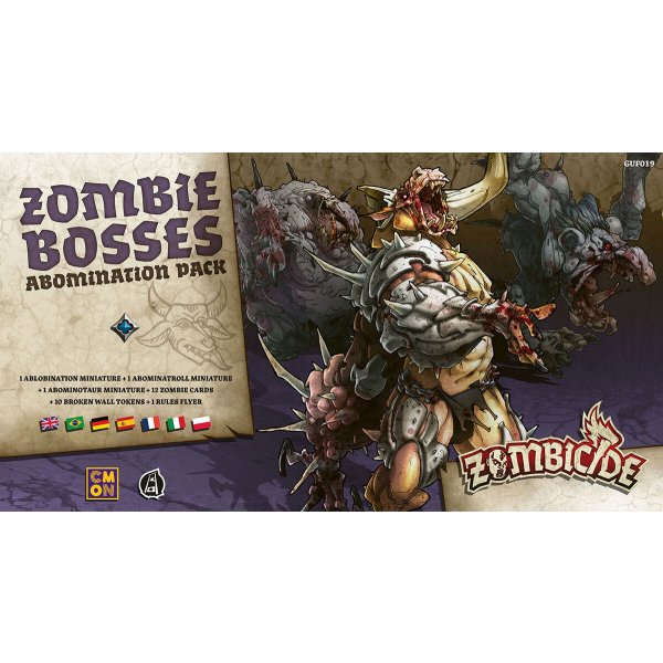 Zombicide Black Plague - Zombie Bosses - Brettspiel-Erweiterung