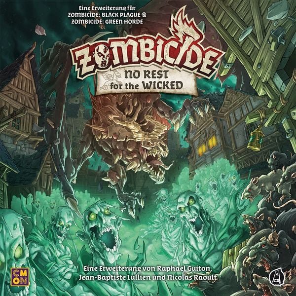Zombicide Green Horde - No Rest for the Wicked - Brettspiel-Erweiterung