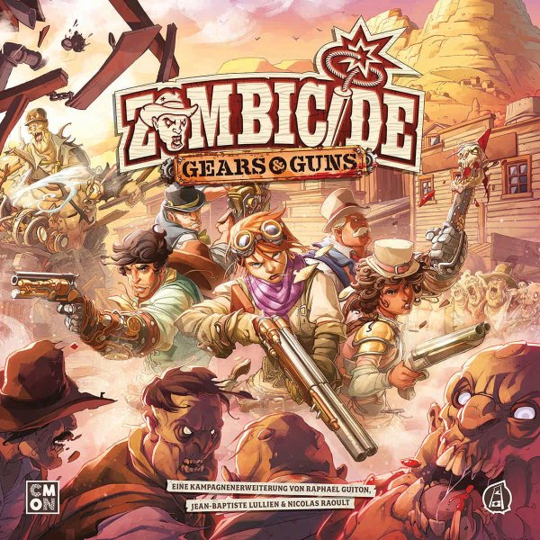 Zombicide Undead or Alive - Gears &amp; Guns - Brettspiel-Erweiterung