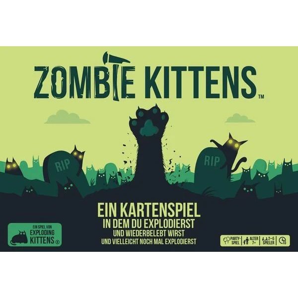 Zombie Kittens - Kartenspiel