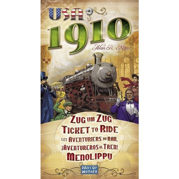 Zug um Zug - USA 1910 - Brettspiel-Erweiterung