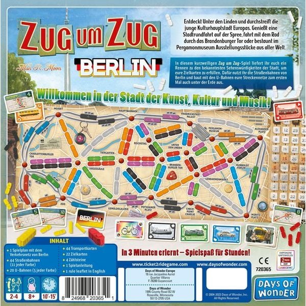 Zug um Zug Berlin - Brettspiel