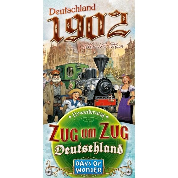 Zug um Zug Deutschland - Deutschland 1902 - Brettspiel-Erweiterung