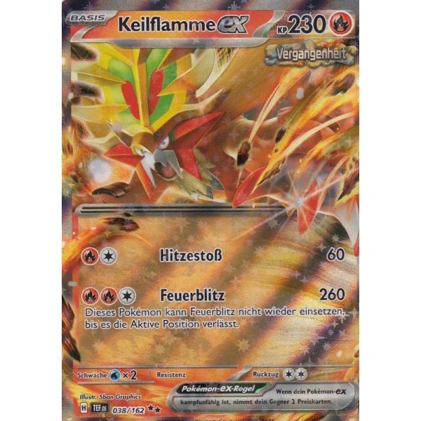 Keilflamme-ex 038/162