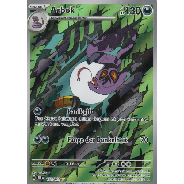 Arbok 176/162 Illustration Rare
