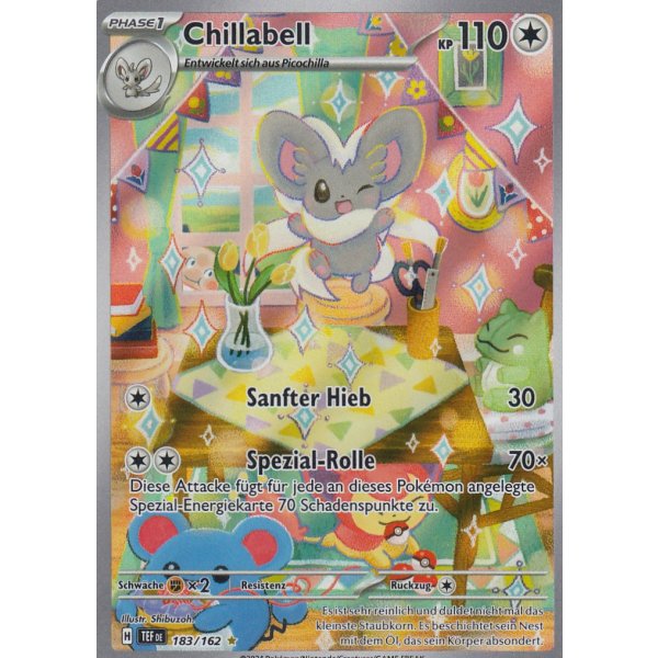 Chillabell 183/162 Illustration Rare