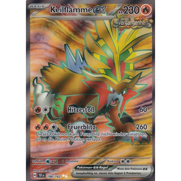Keilflamme-ex 188/162 Fullart