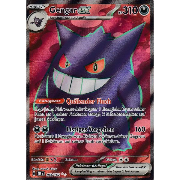 Gengar-ex 193/162 Fullart