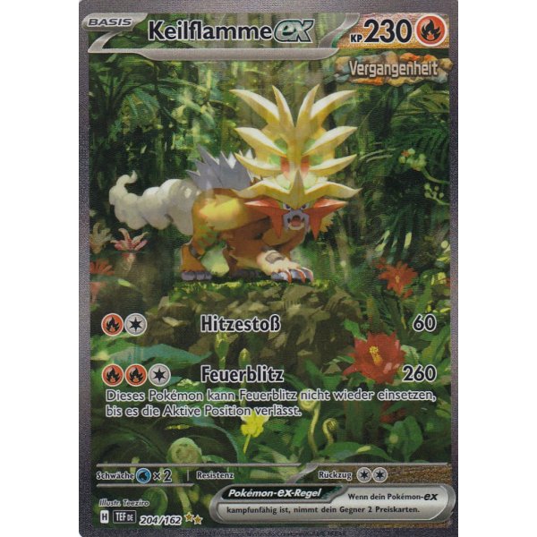 Keilflamme-ex 204/162 Special Illustration Rare