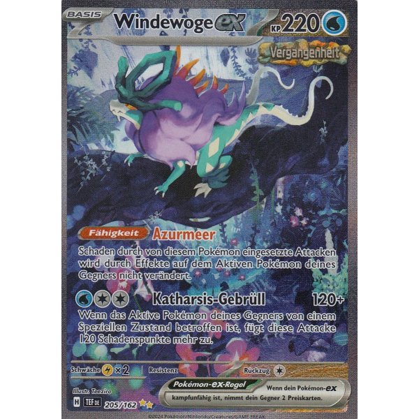 Windewoge-ex 205/162 Special Illustration Rare