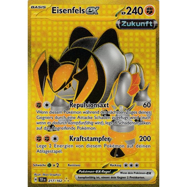 Eisenfels-ex 217/162 Hyper Rare