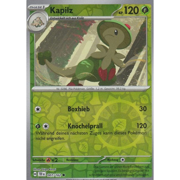 Kapilz 007/162 REVERSE HOLO