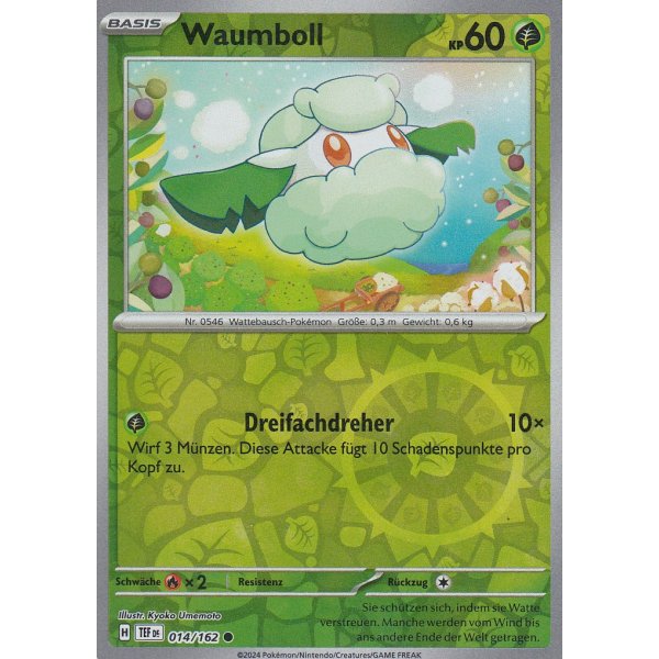 Waumboll 014/162 REVERSE HOLO