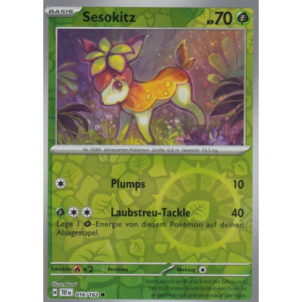 Sesokitz 016/162 REVERSE HOLO