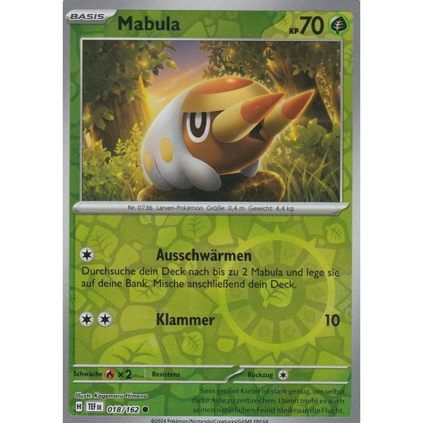 Mabula 018/162 REVERSE HOLO