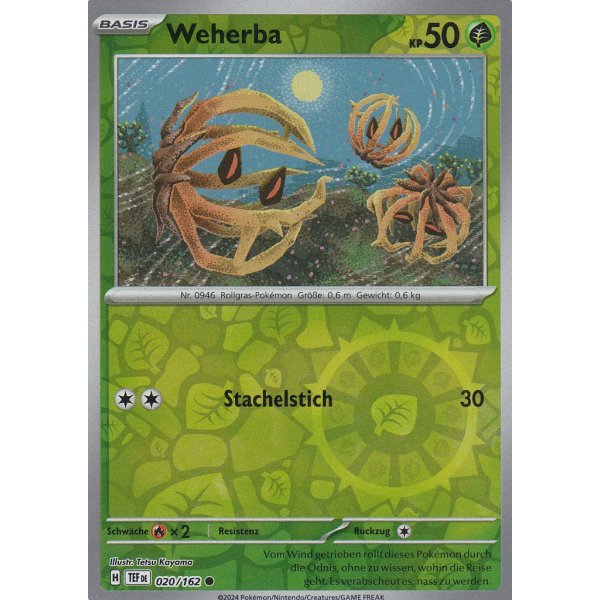 Weherba 020/162 REVERSE HOLO