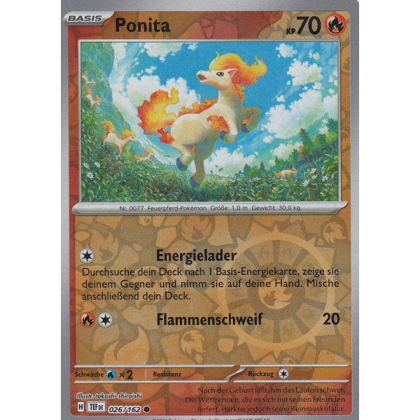 Ponita 026/162 REVERSE HOLO