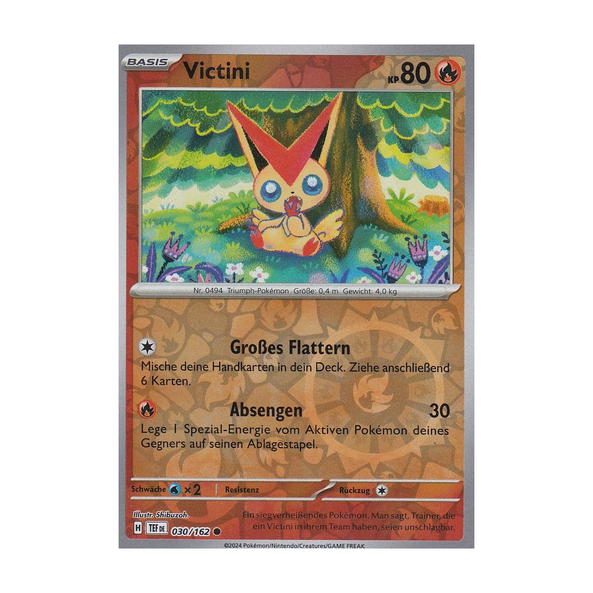 Victini 030/162 REVERSE HOLO Gewalten der Zeit Pokemon Karte kaufen