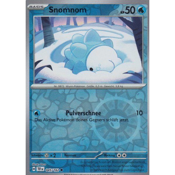 Snomnom 045/162 REVERSE HOLO