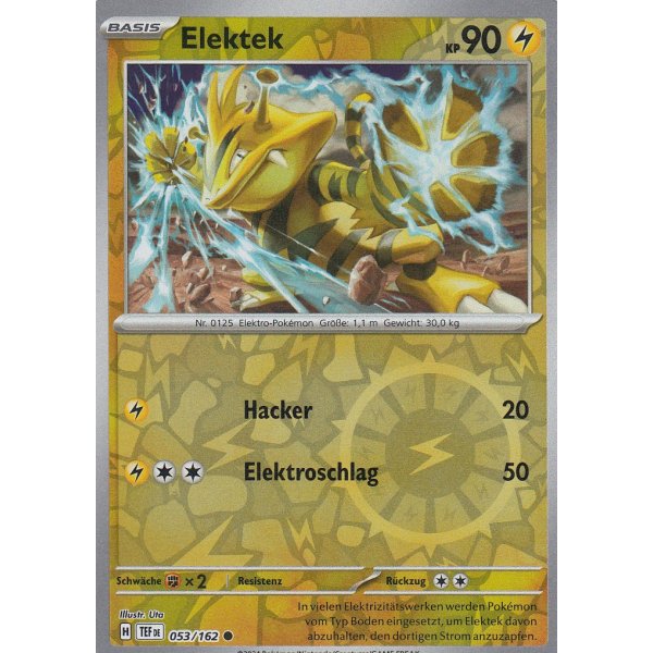 Elektek 053/162 REVERSE HOLO