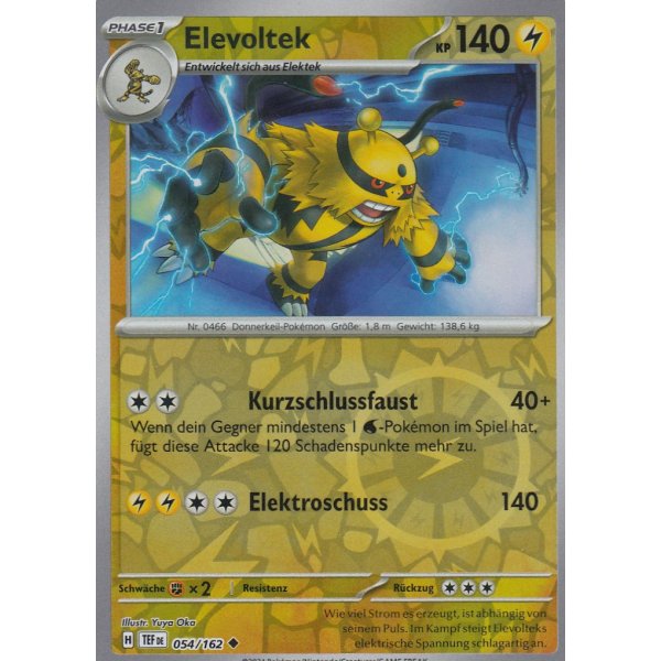 Elevoltek 054/162 REVERSE HOLO