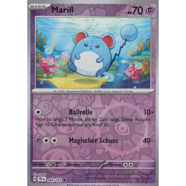 Marill 064/162 REVERSE HOLO