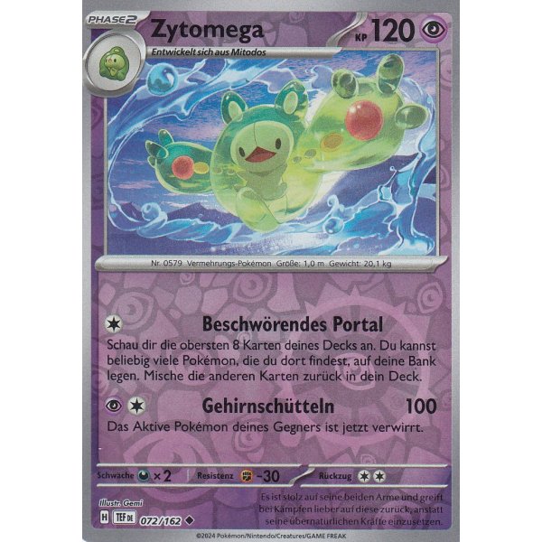 Zytomega 072/162 REVERSE HOLO