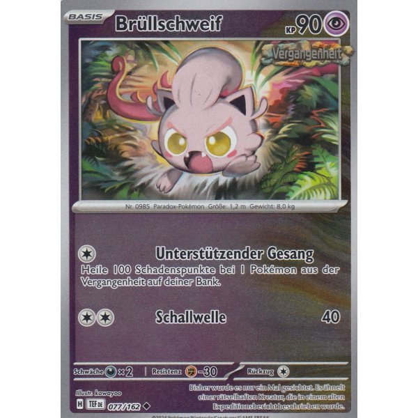 Br&uuml;llschweif 077/162 REVERSE HOLO