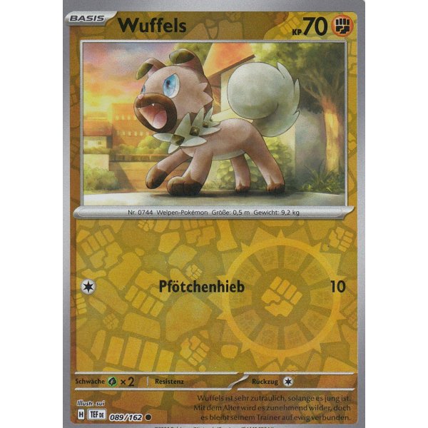 Wuffels 089/162 REVERSE HOLO