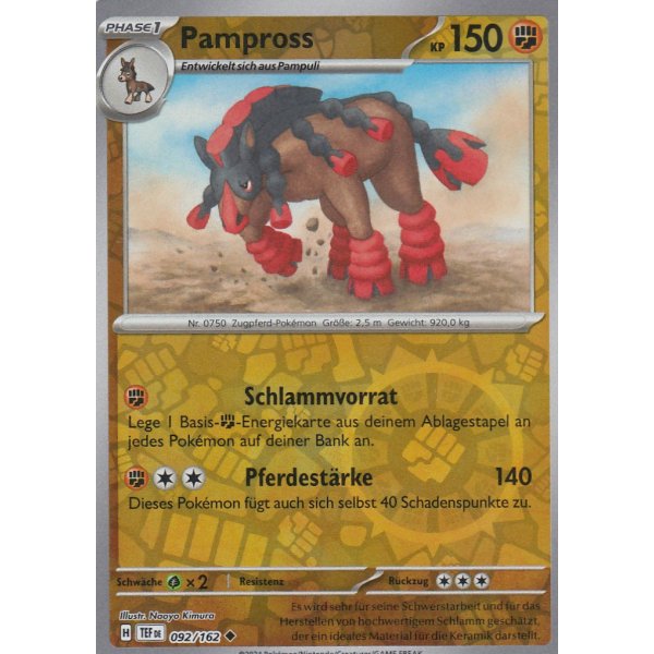 Pampross 092/162 REVERSE HOLO