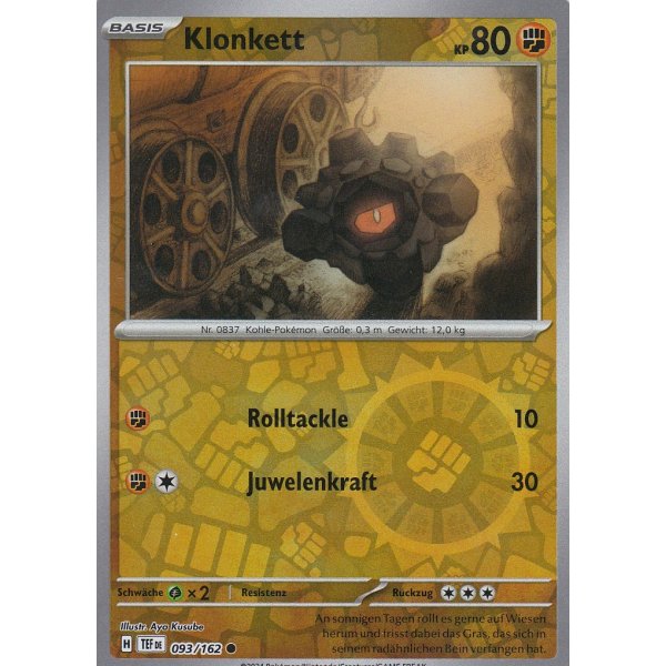 Klonkett 093/162 REVERSE HOLO