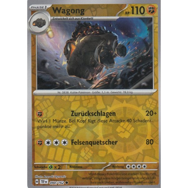 Wagong 094/162 REVERSE HOLO