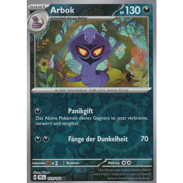 Arbok 101/162 REVERSE HOLO