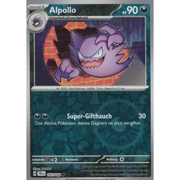 Alpollo 103/162 REVERSE HOLO