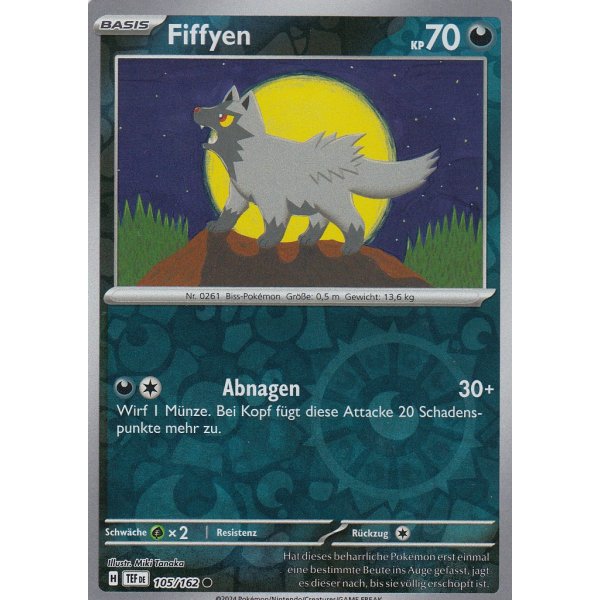 Fiffyen 105/162 REVERSE HOLO