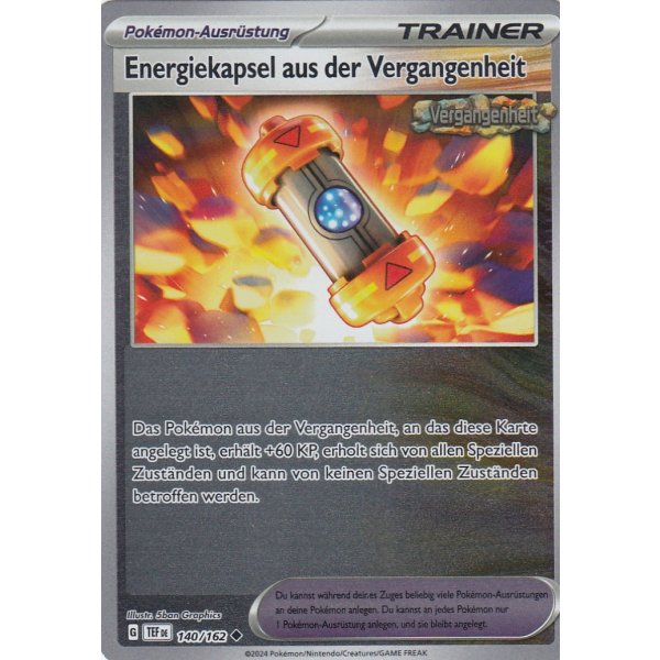 Energiekapsel aus der Vergangenheit 140/162 REVERSE HOLO