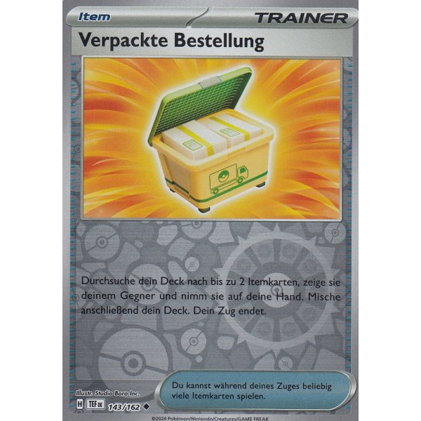 Verpackte Bestellung 143/162 REVERSE HOLO