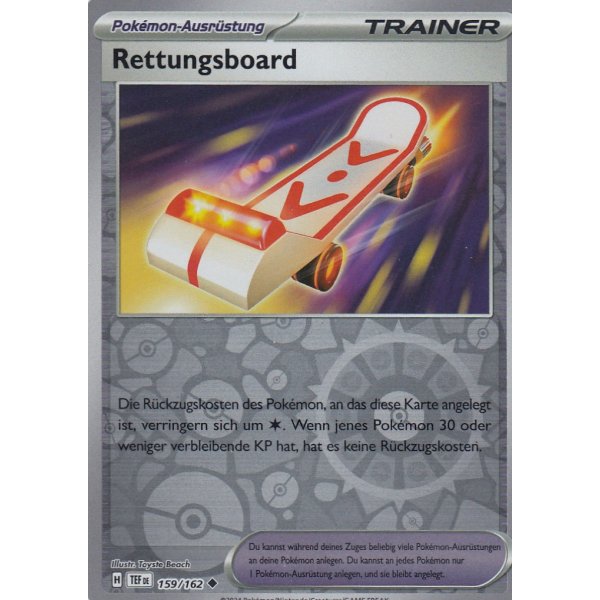 Rettungsboard 159/162 REVERSE HOLO