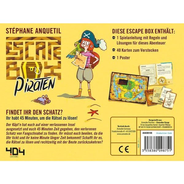 Escape Box Piraten - Denkspiel