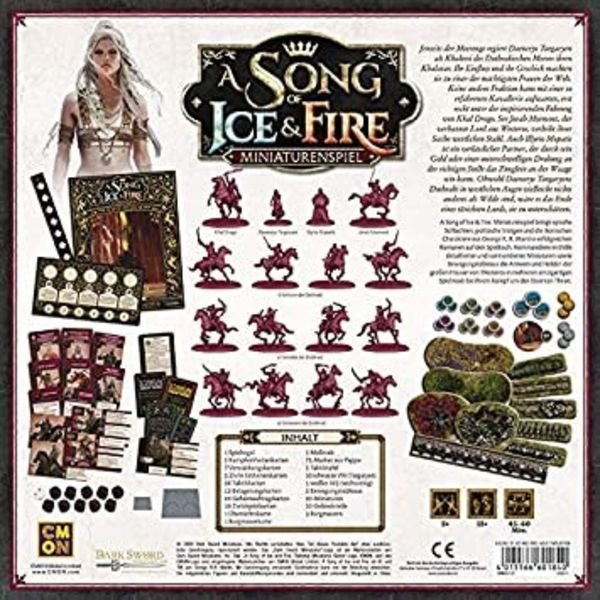 Song of Ice &amp; Fire - Targaryen Starterset - Miniaturenspiel