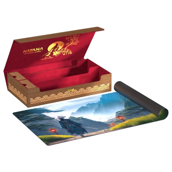 Ultimate Guard Katana: The Shoguns Journey - &quot;Samurais Chest&quot; Omnihive 1000+ Xenoskin &amp; Play-Mat