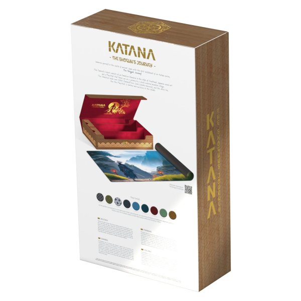 Ultimate Guard Katana: The Shoguns Journey - &quot;Samurais Chest&quot; Omnihive 1000+ Xenoskin &amp; Play-Mat
