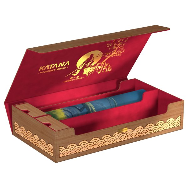 Ultimate Guard Katana: The Shoguns Journey - &quot;Samurais Chest&quot; Omnihive 1000+ Xenoskin &amp; Play-Mat