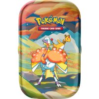 Farbenfrohes Paldea Psiopatra & Ampharos Mini Tin (deutsch)