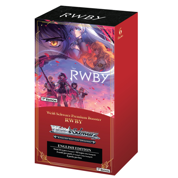 Weiss Schwarz - RWBY Premium Booster Display (englisch)
